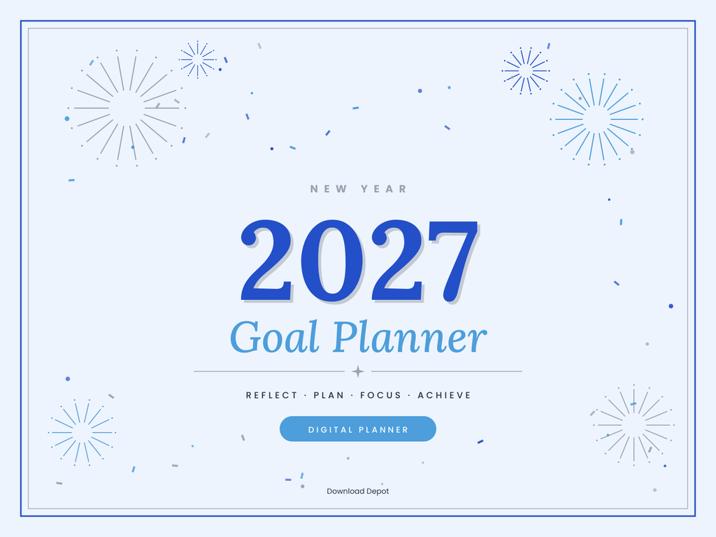 2027 Goal Planner cover
