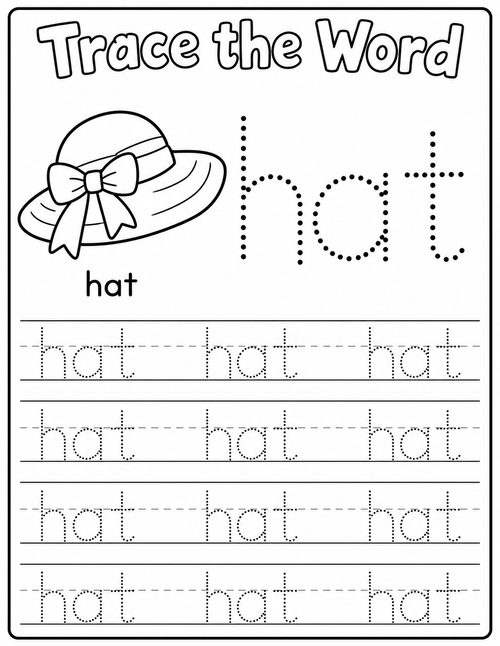 3-Letter Word Tracing Bundle (Digital Download)