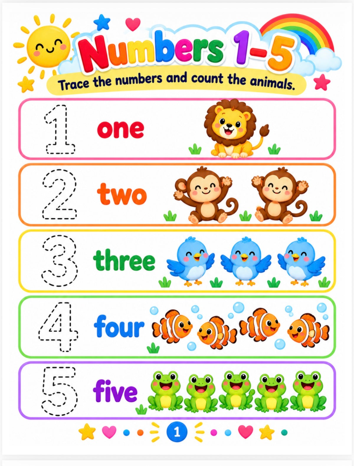 Preschool Learning 20-page Bundle (Digital Download)