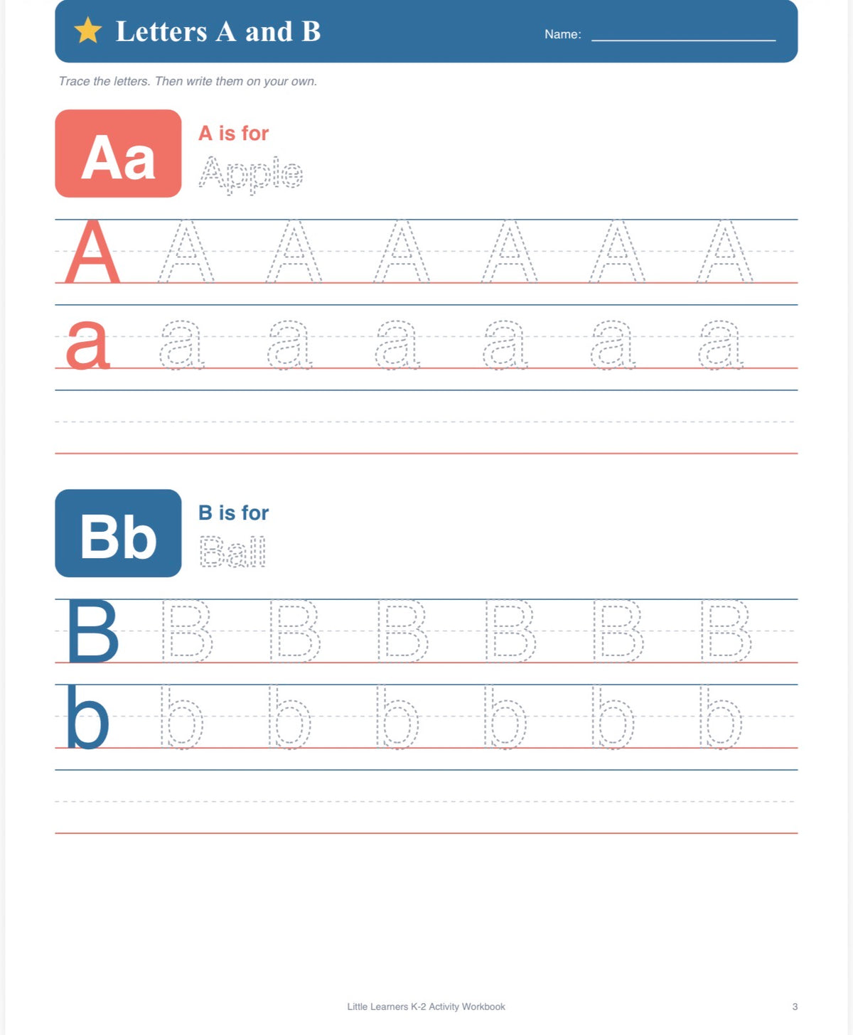 Little Learners K–2 Activity Workbook (Digital Download)
