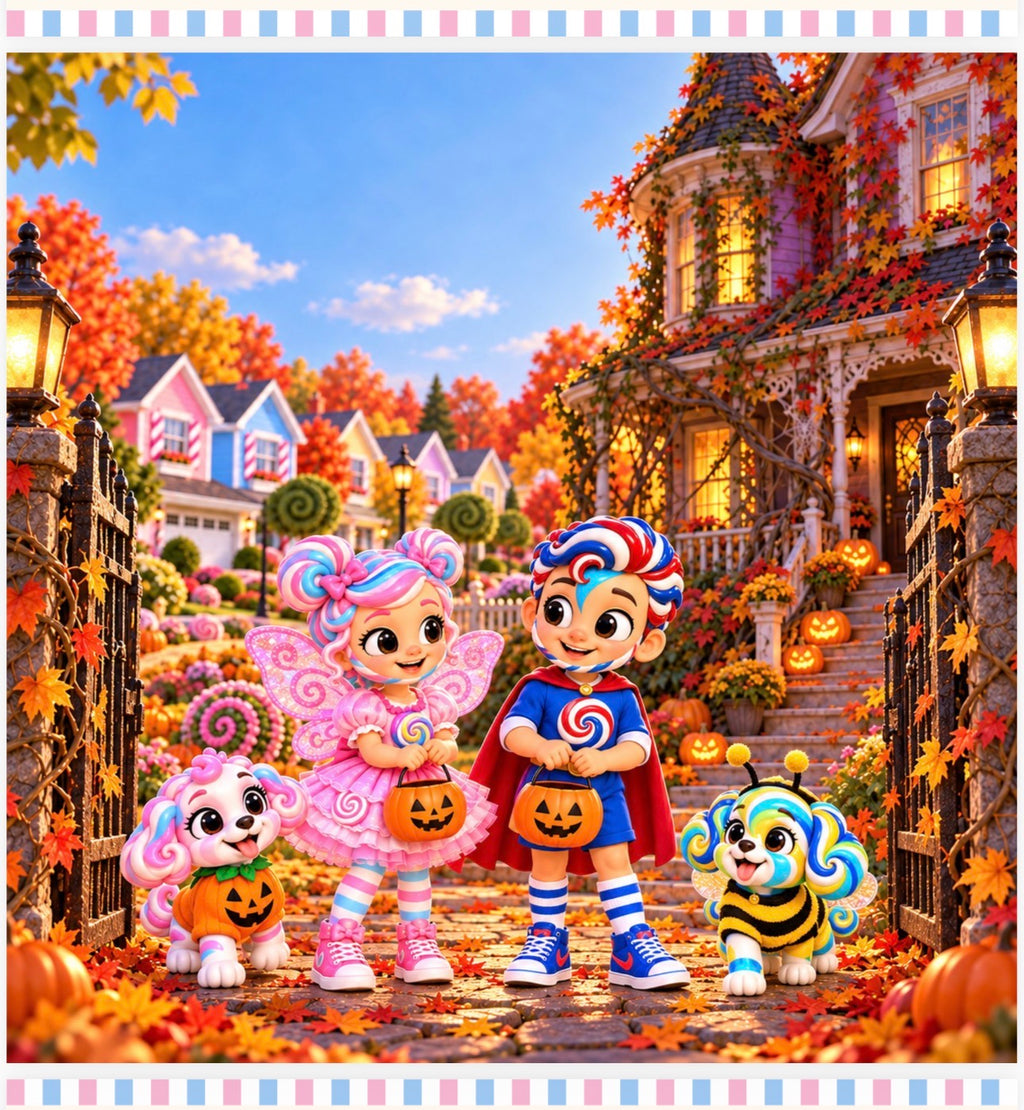 The Pop Family A Sweet Halloween Adventure The House at The End of The Street