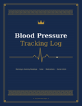 Blood Pressure Tracking Log