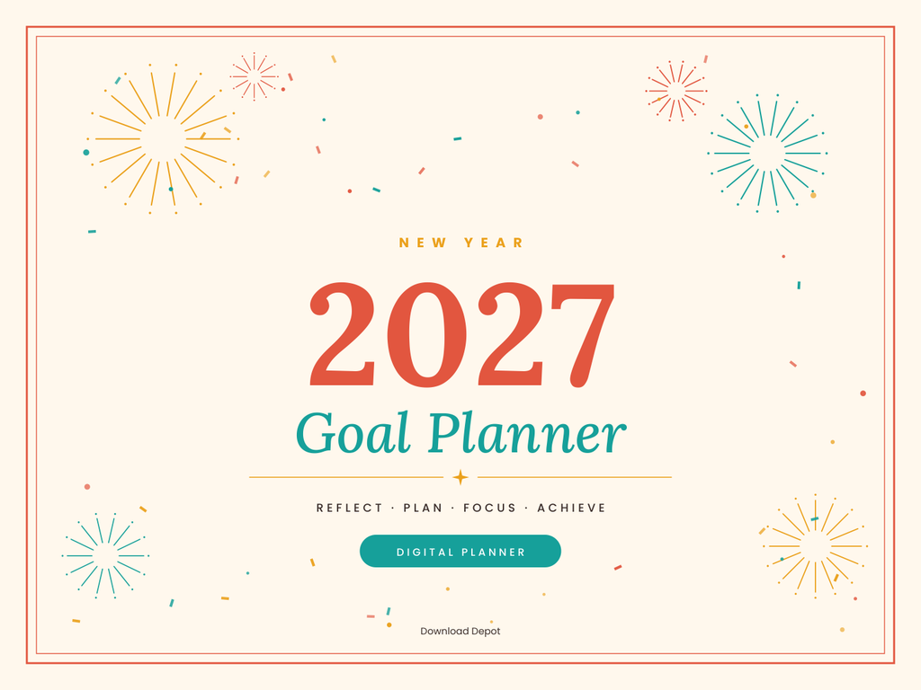 2027 Goal Planner cover