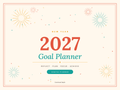 2027 Goal Planner cover
