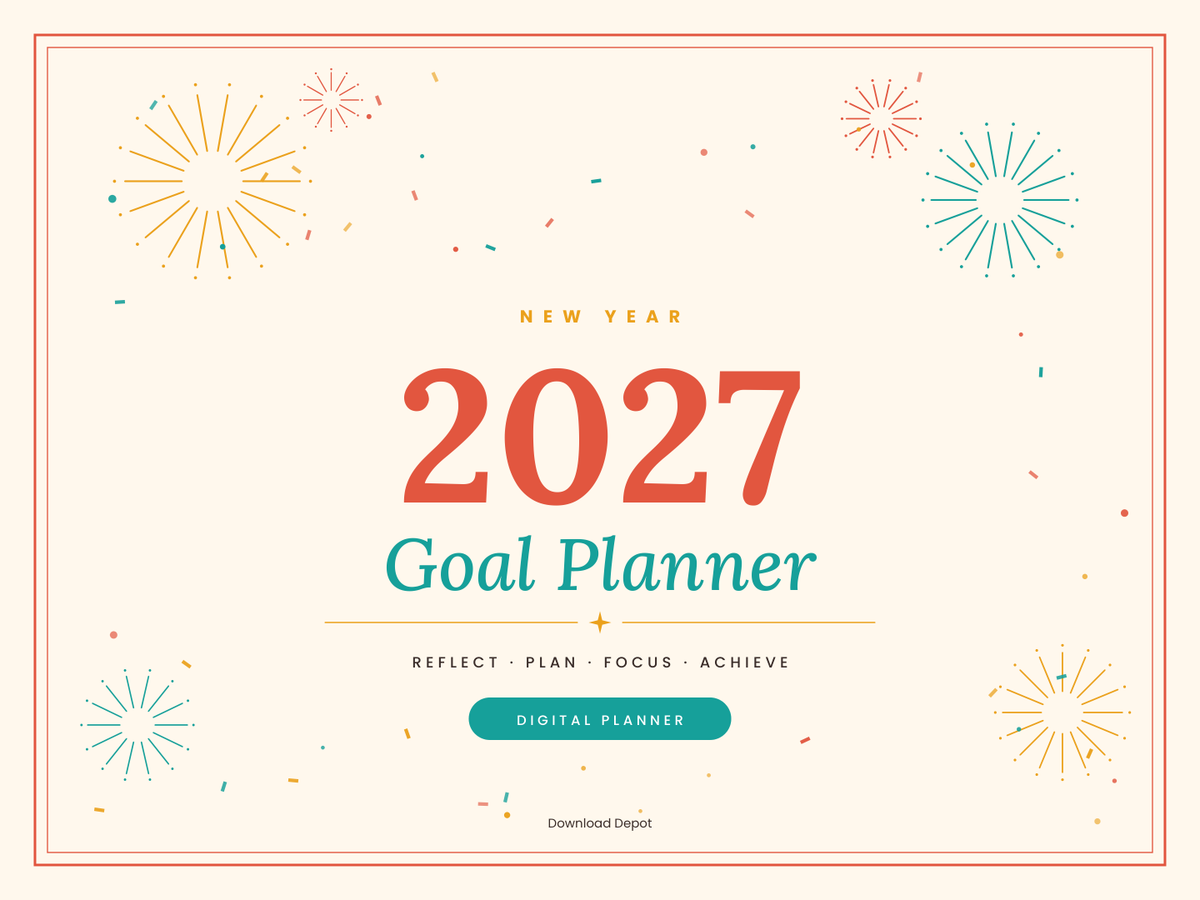 2027 Goal Planner cover
