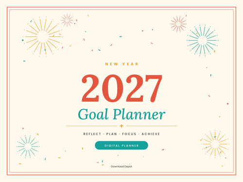 2027 Goal Planner cover