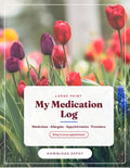 Large Medication Tracker Tulip Garden