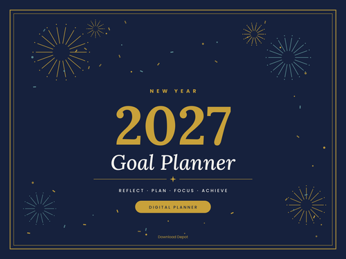 2027 Goal Planner cover