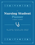 Nursing Student Planner printed book cover